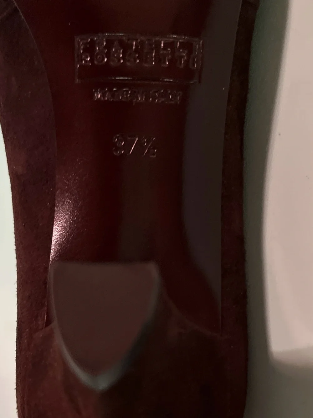 Fratelli Rossetti Suede Heel Wingtips